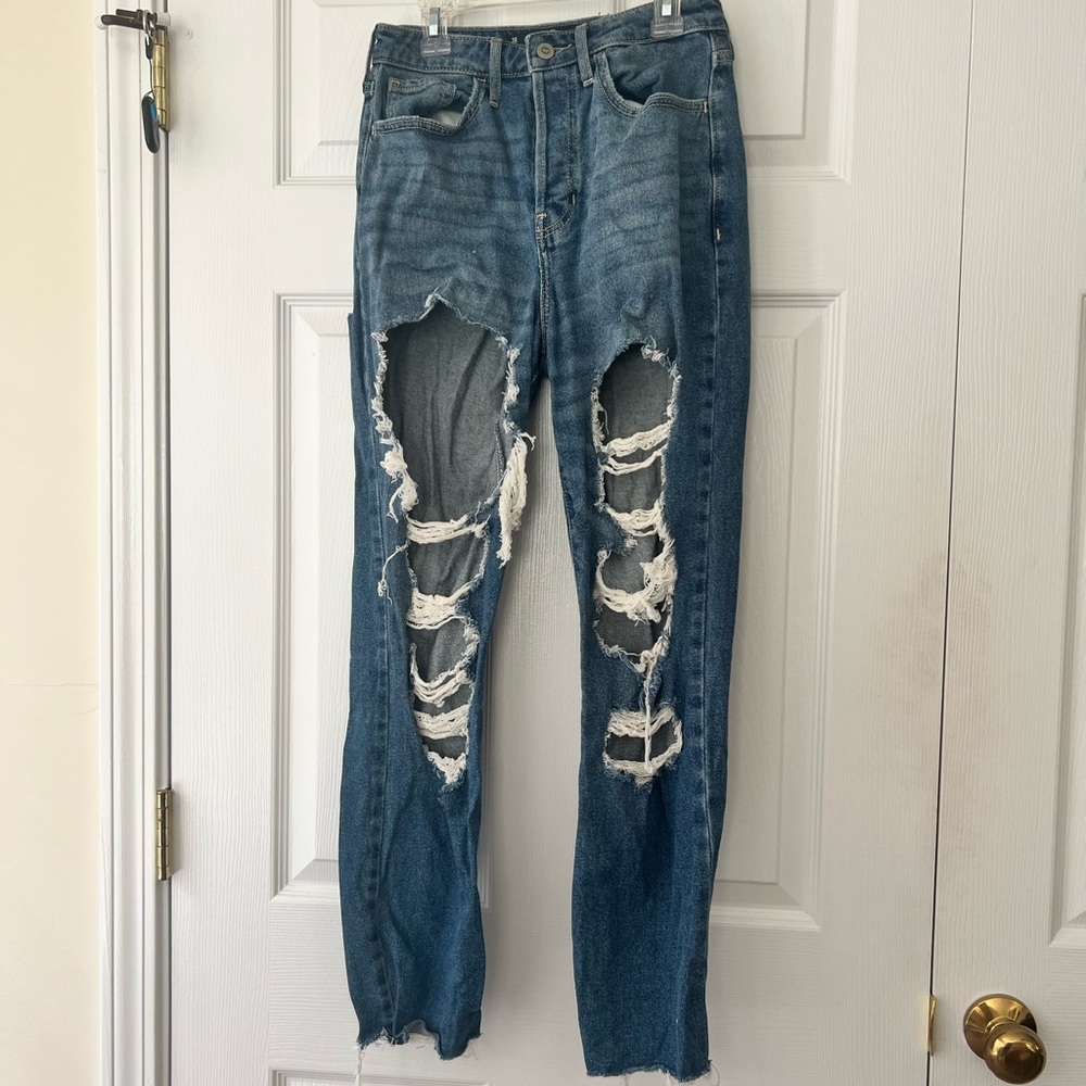 Hollister Ultra high-rise vintage straight Jeans